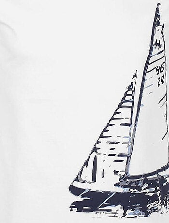 T-shirt manches courtes CADRIO - VENT DU CAP