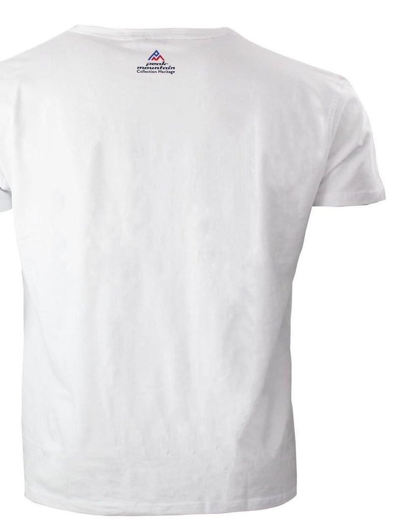 T-shirt manches courtes   CASA - PEAK MOUNTAIN Blanc - Kiabi