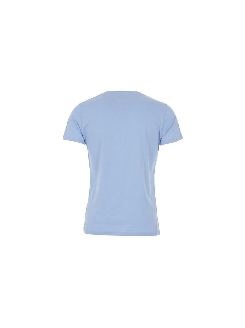 T-shirt manches courtes   CEGRADE - DEGRE CELSIUS Bleu clair - Kiabi