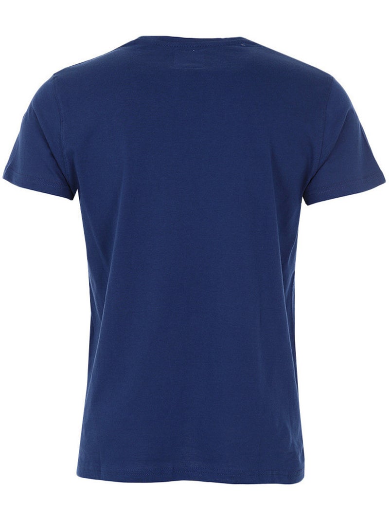 T-shirt manches courtes   CEGRADE - DEGRE CELSIUS Bleu marine - Kiabi