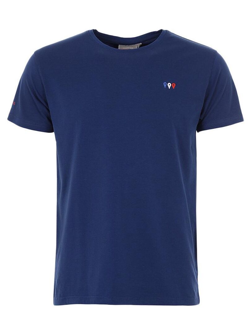 T-shirt manches courtes   CERGIO - DEGRE CELSIUS Bleu marine - Kiabi