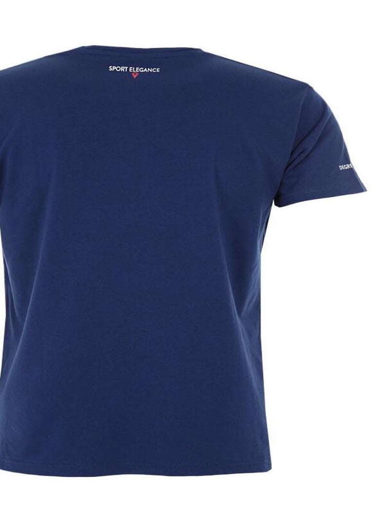 T-shirt manches courtes   CERGIO - DEGRE CELSIUS Bleu marine - Kiabi