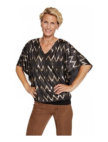 T-shirt manches courtes chauve-souris