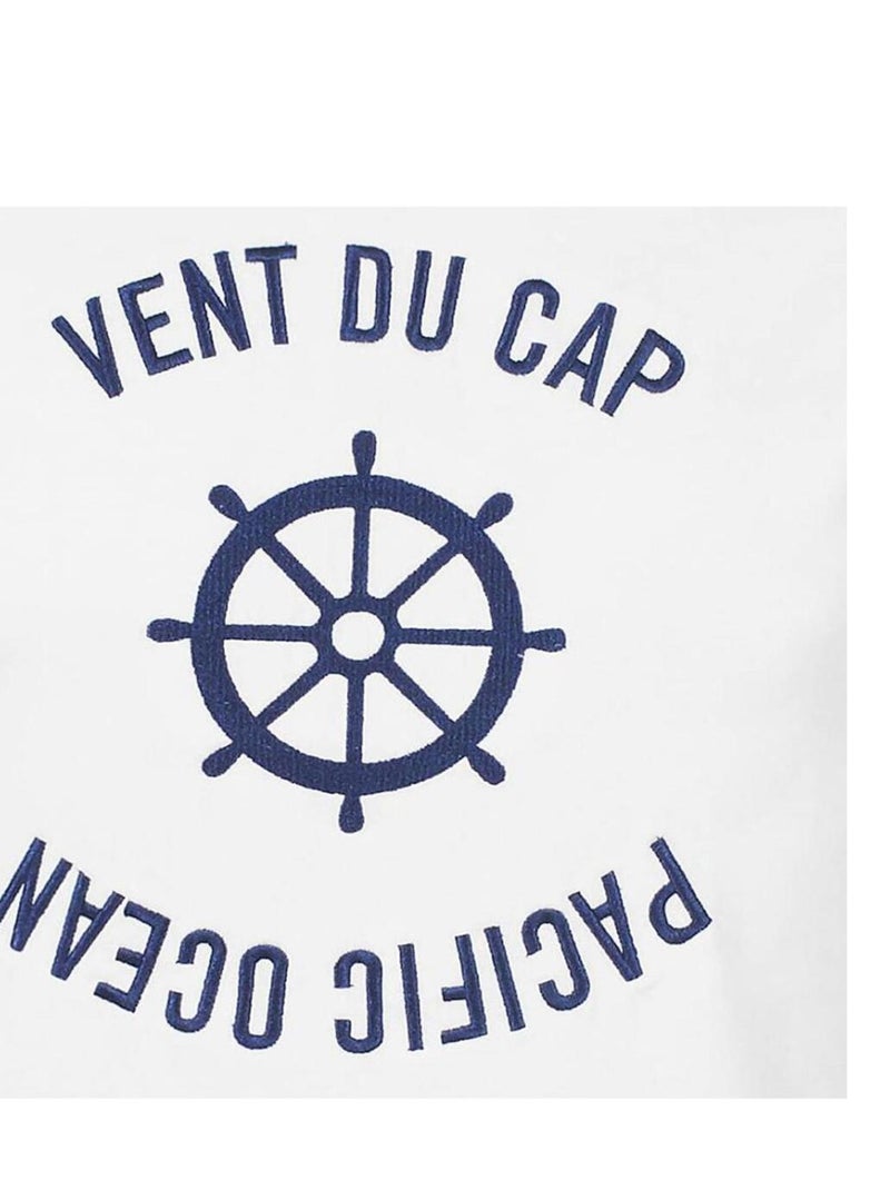 T-shirt manches courtes   CHERYL - VENT DU CAP Blanc - Kiabi