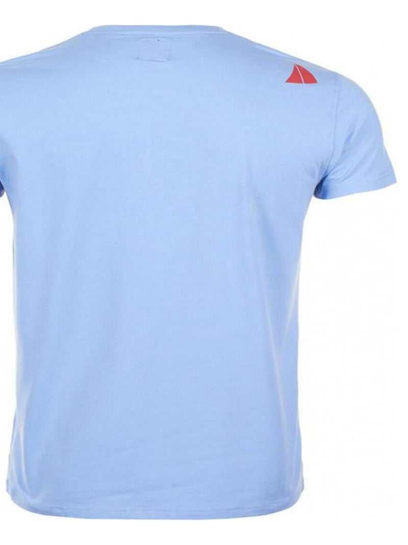 T-shirt manches courtes   CHERYL - VENT DU CAP Bleu ciel - Kiabi