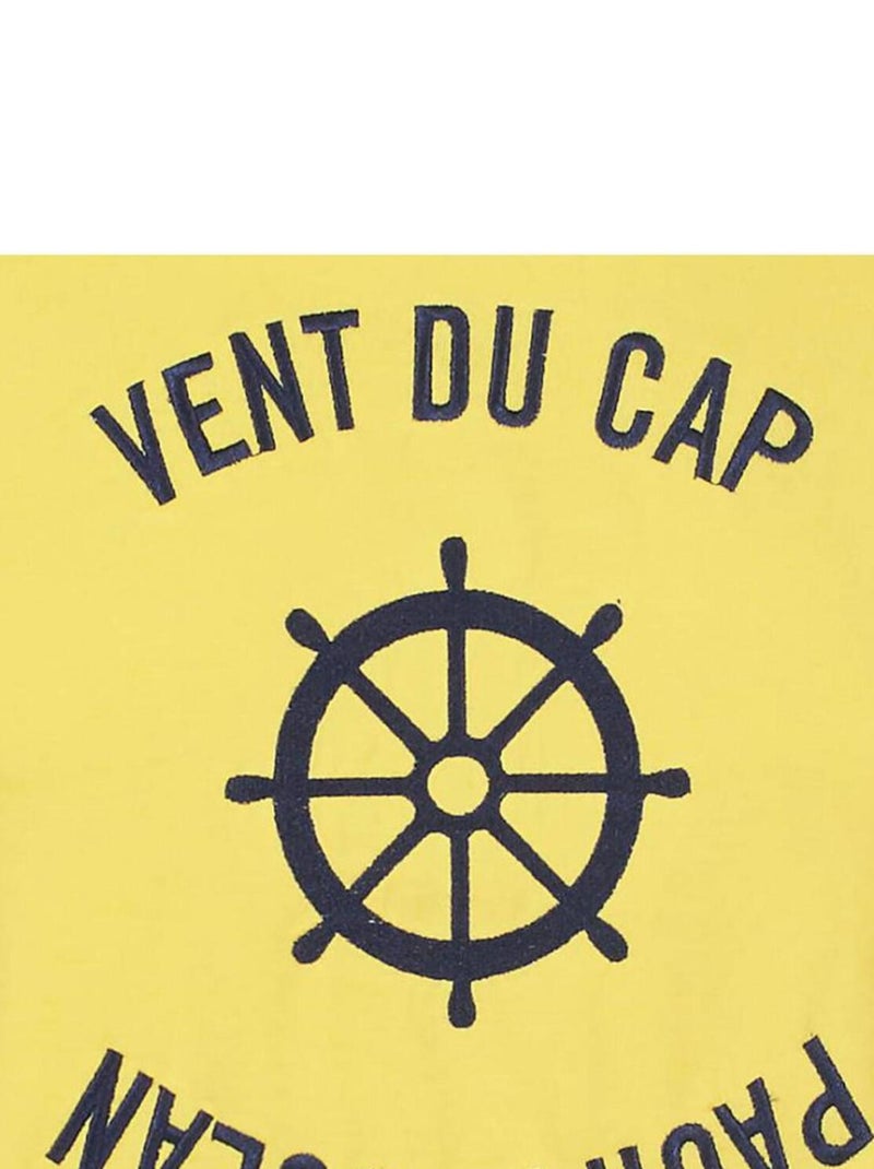 T-shirt manches courtes   CHERYL - VENT DU CAP Jaune - Kiabi