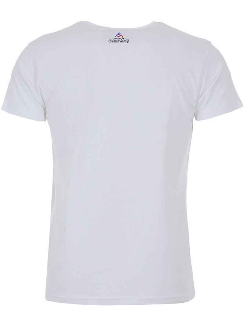 T-shirt manches courtes   CODA - PEAK MOUNTAIN Blanc - Kiabi