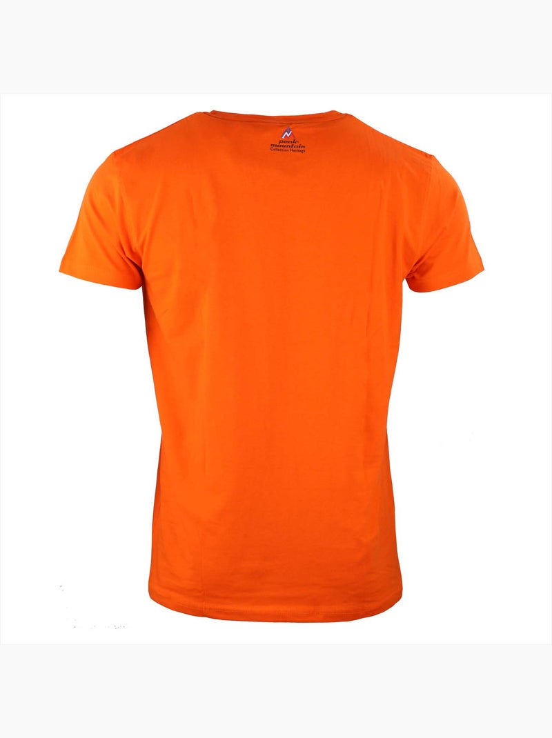 T-shirt manches courtes   CODA - PEAK MOUNTAIN Orange - Kiabi