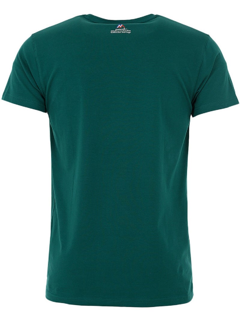 T-shirt manches courtes   CODA - PEAK MOUNTAIN Vert - Kiabi