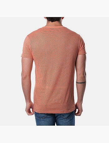 T-shirt manches courtes col rond à motif
