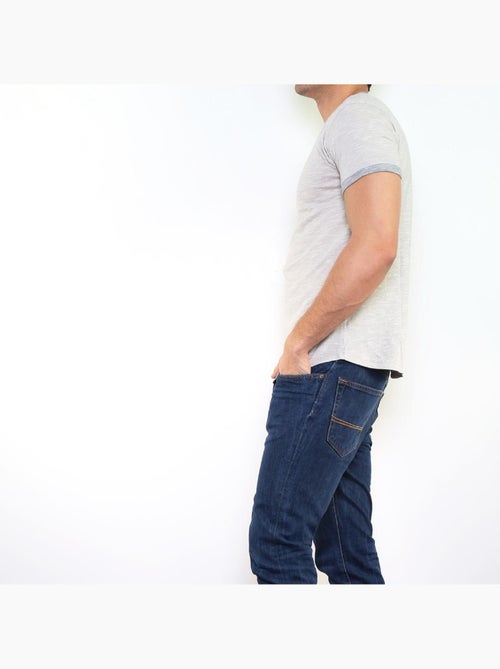 T-shirt manches courtes col rond - Kiabi