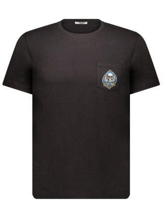 T-shirt manches courtes col rond imprimé rock 'Deeluxe'