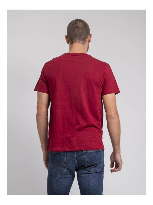 T-shirt manches courtes col rond pur coton JAKITED - Kiabi