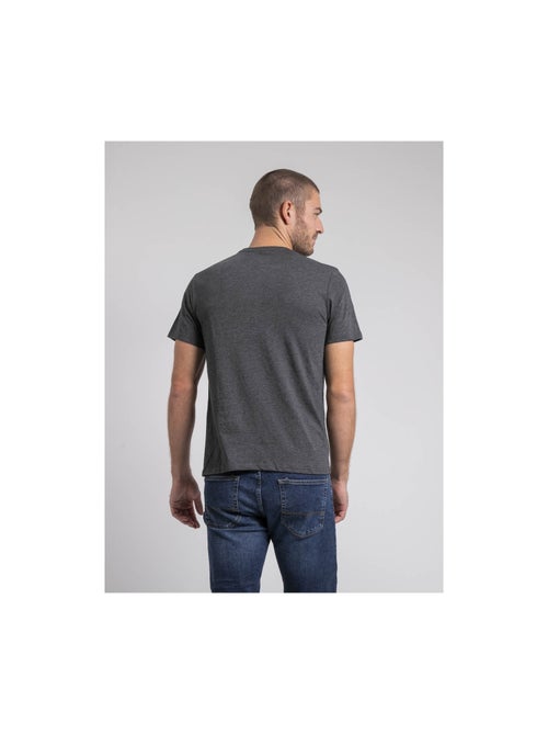 T-shirt manches courtes col rond pur coton JAKITED - Kiabi