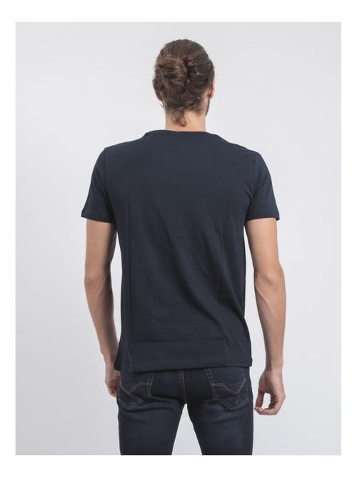 T-shirt manches courtes col rond pur coton JAMIX - Kiabi