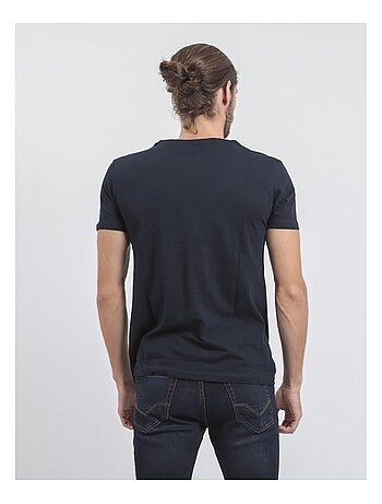 T-shirt manches courtes col rond pur coton JONAK