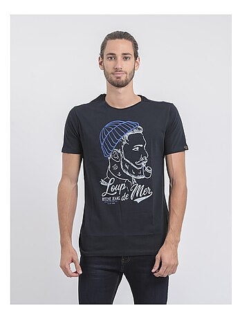 T-shirt manches courtes col rond pur coton JOUANCY