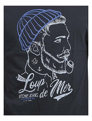 T-shirt manches courtes col rond pur coton JOUANCY