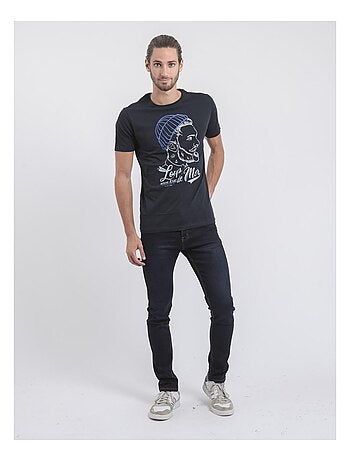 T-shirt manches courtes col rond pur coton JOUANCY