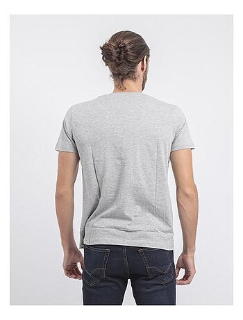 T-shirt manches courtes col rond pur coton JOUANCY