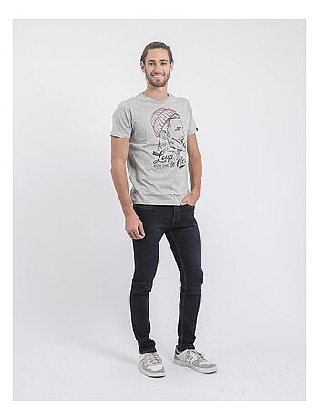 T-shirt manches courtes col rond pur coton JOUANCY