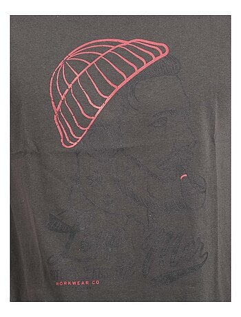 T-shirt manches courtes col rond pur coton JOUANCY