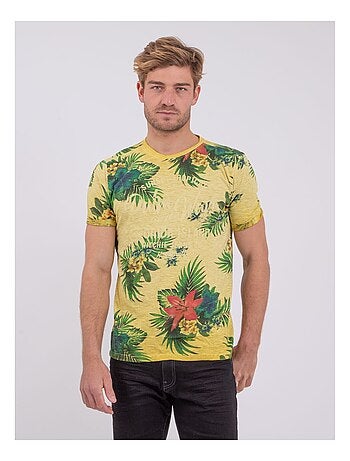 T-shirt manches courtes col rond pur coton NABANE