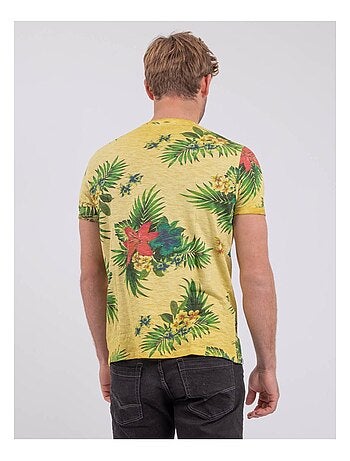 T-shirt manches courtes col rond pur coton NABANE