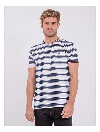 T-shirt manches courtes col rond pur coton NABENOR
