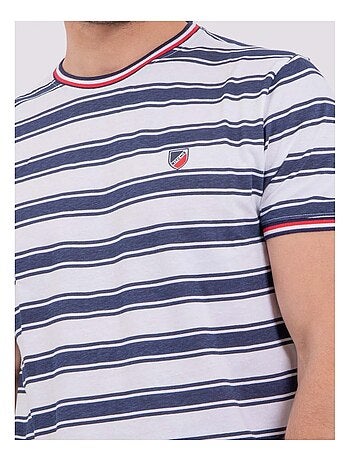 T-shirt manches courtes col rond pur coton NABENOR