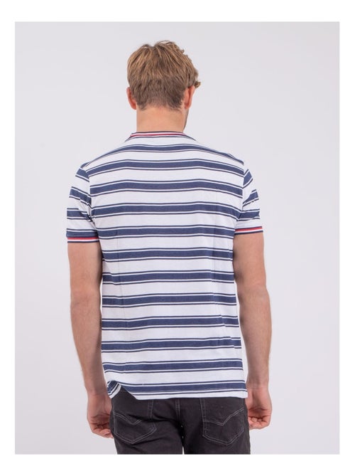 T-shirt manches courtes col rond pur coton NABENOR - Kiabi