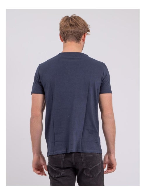 T-shirt manches courtes col rond pur coton NEDER - Kiabi