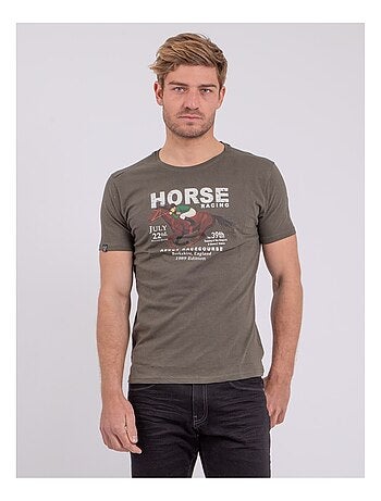 T-shirt manches courtes col rond pur coton NEDER