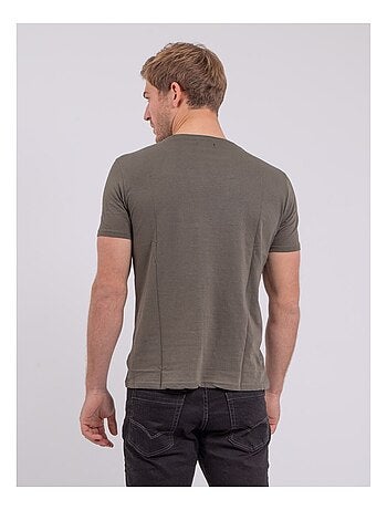 T-shirt manches courtes col rond pur coton NEDER
