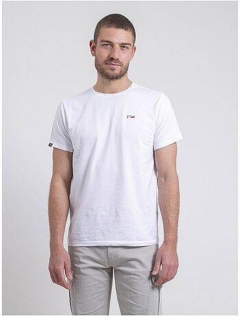T-shirt manches courtes col rond pur coton NEROTEN