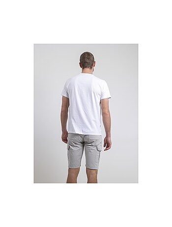 T-shirt manches courtes col rond pur coton NEROTEN