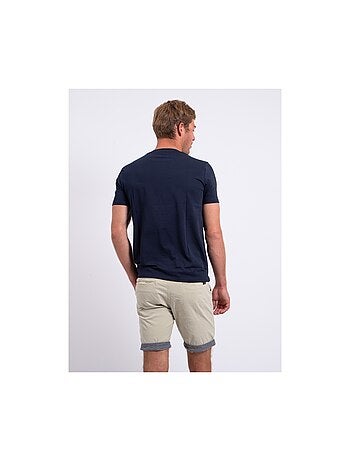 T-shirt manches courtes col rond pur coton NEROTEN