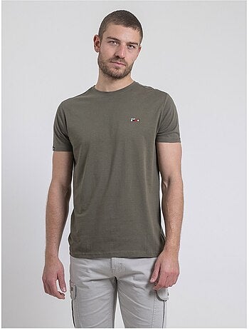 T-shirt manches courtes col rond pur coton NEROTEN