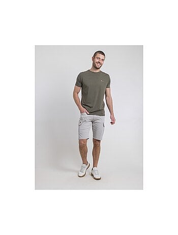 T-shirt manches courtes col rond pur coton NEROTEN