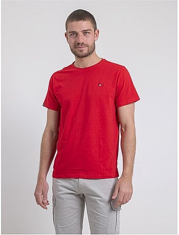 T-shirt manches courtes col rond pur coton NEROTEN