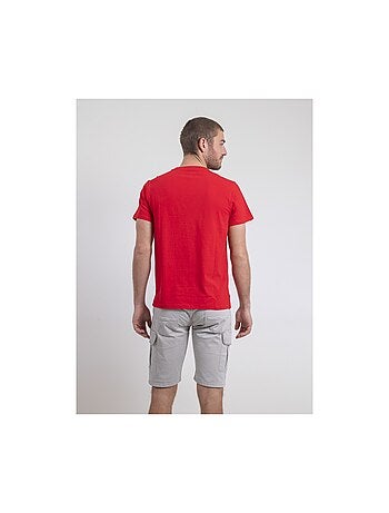 T-shirt manches courtes col rond pur coton NEROTEN