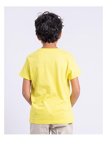T-shirt manches courtes col rond pur coton NIPETER garçon