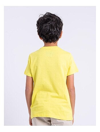 T-shirt manches courtes col rond pur coton NOGAN garçon