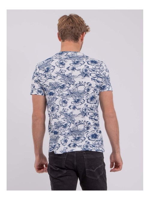 T-shirt manches courtes col rond pur coton NOLIBA - Kiabi