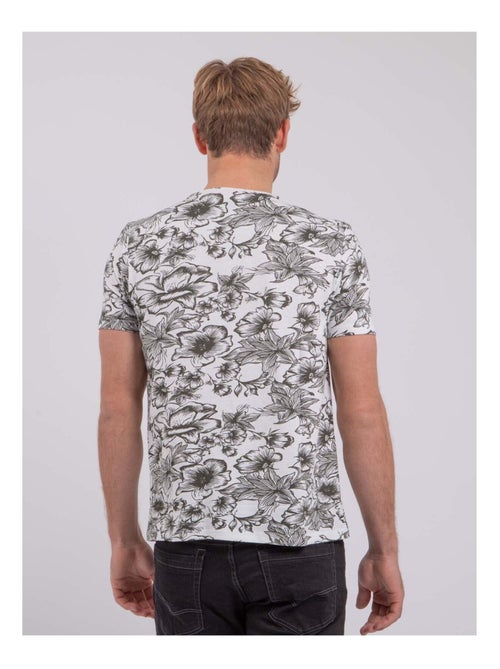 T-shirt manches courtes col rond pur coton NOLIBA - Kiabi