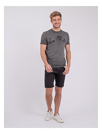 T-shirt manches courtes col rond pur coton NOUMARTY