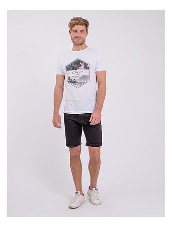 T-shirt manches courtes col rond pur coton NUMADOC