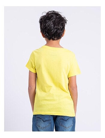 T-shirt manches courtes col rond pur coton NUMADOC garçon
