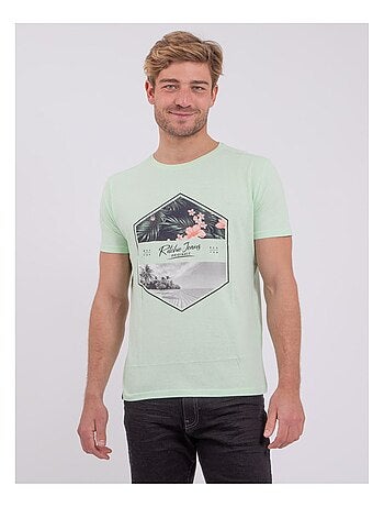 T-shirt manches courtes col rond pur coton NUMADOC