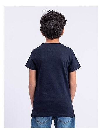 T-shirt manches courtes col rond pur coton NUMILAN garçon